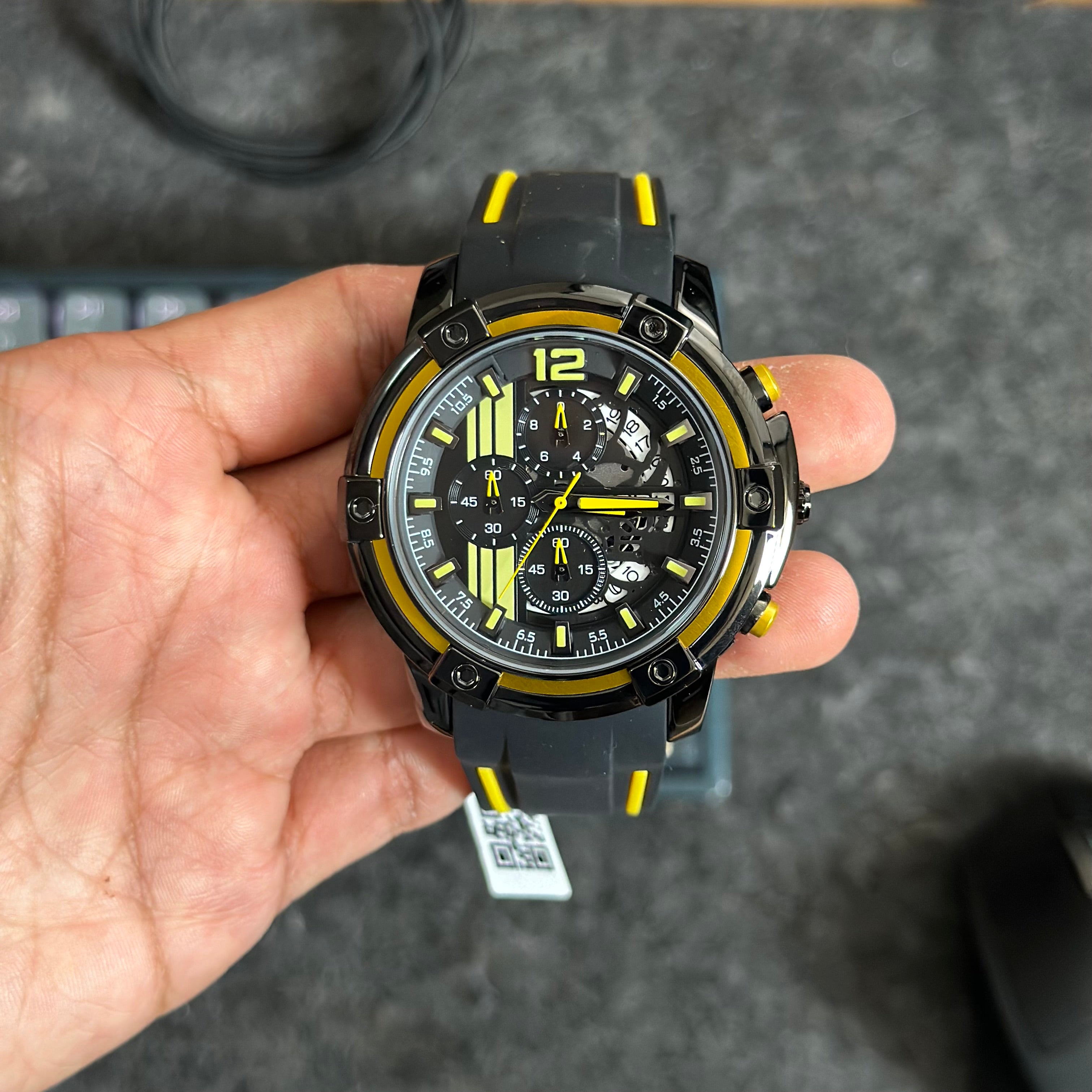 Reloj Megir 2097 deportivo con correa de silicona | MG-2097