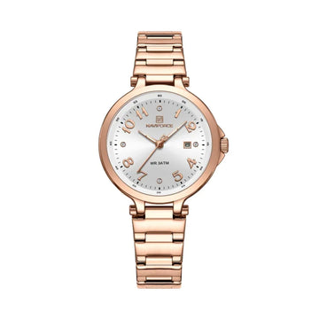 Reloj Naviforce 5033 de Dama | Acero Inoxidable Elegante Original