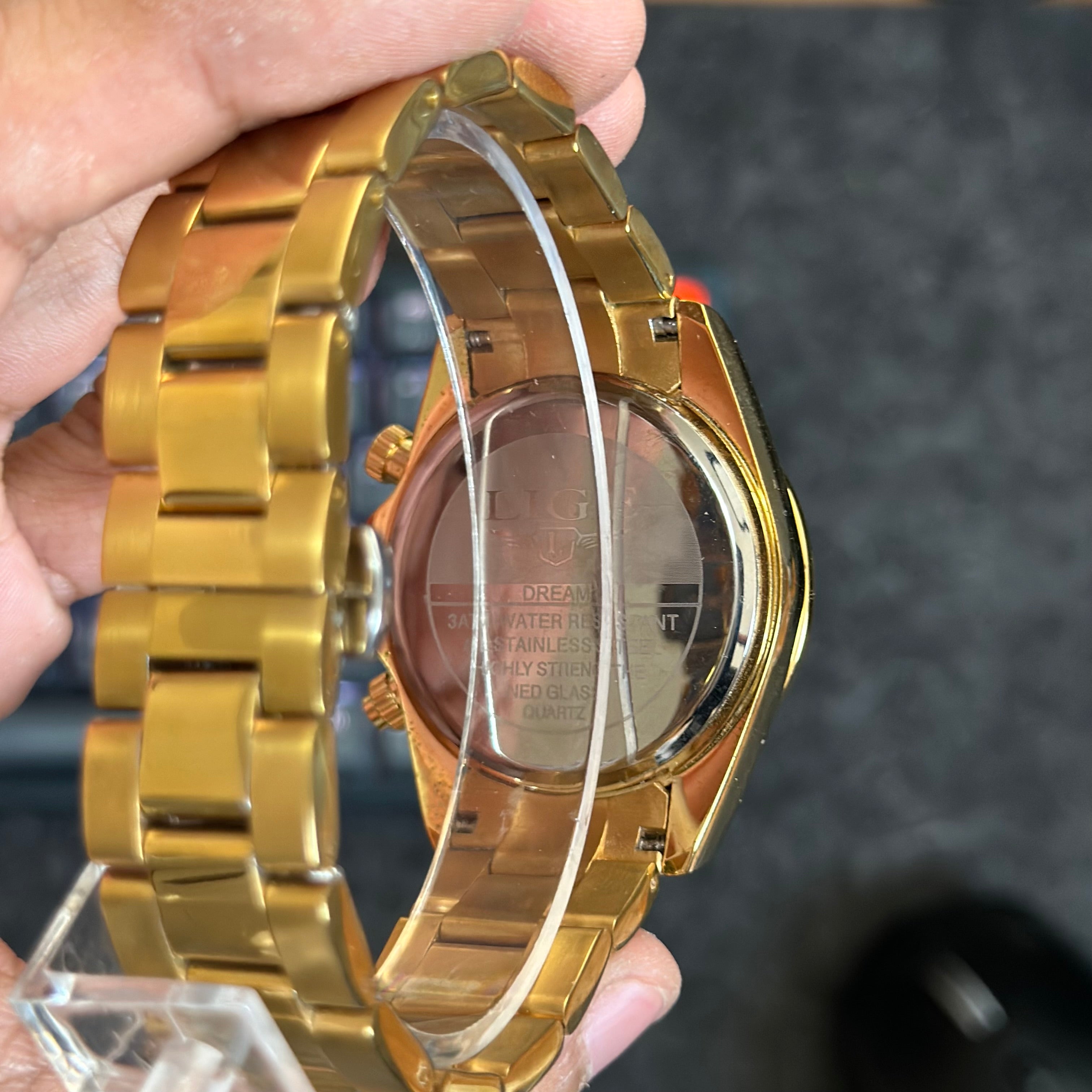 Reloj Lige 8937 elegante con movimiento de cuarzo japonés | LG-8937