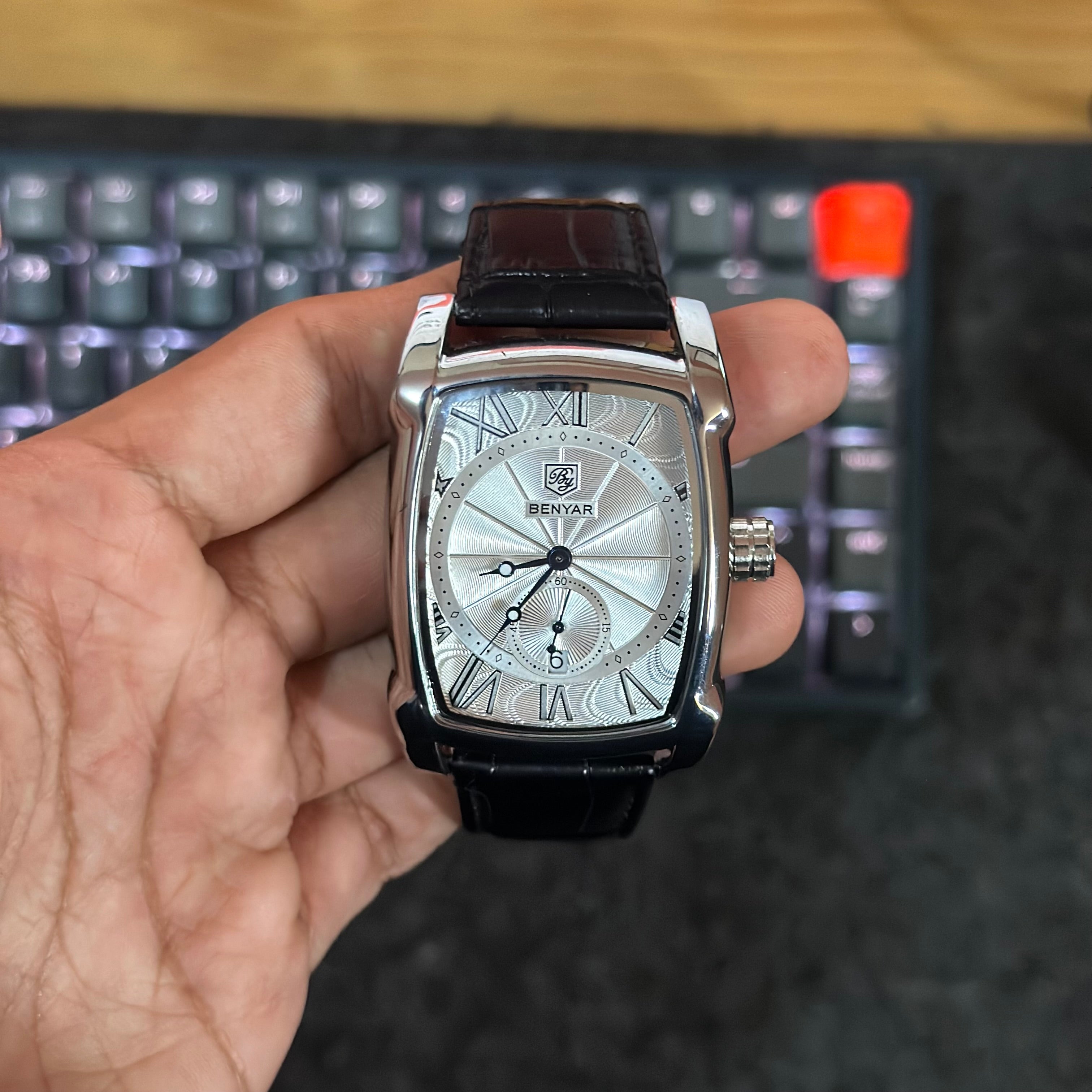 Reloj Benyar 5114 Cronógrafo para Hombre | Elegancia Clásica