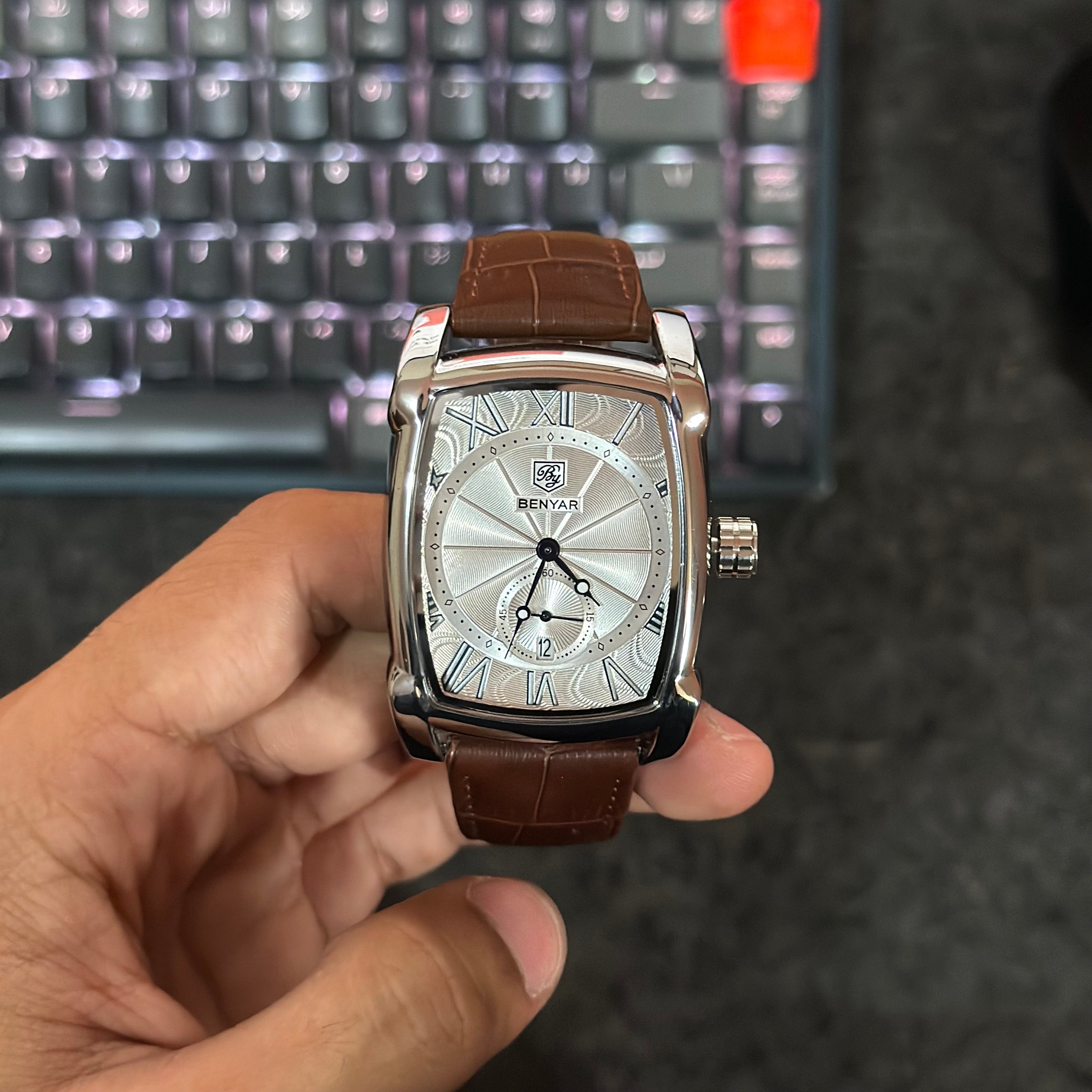 Reloj Benyar 5114 Cronógrafo para Hombre | Elegancia Clásica