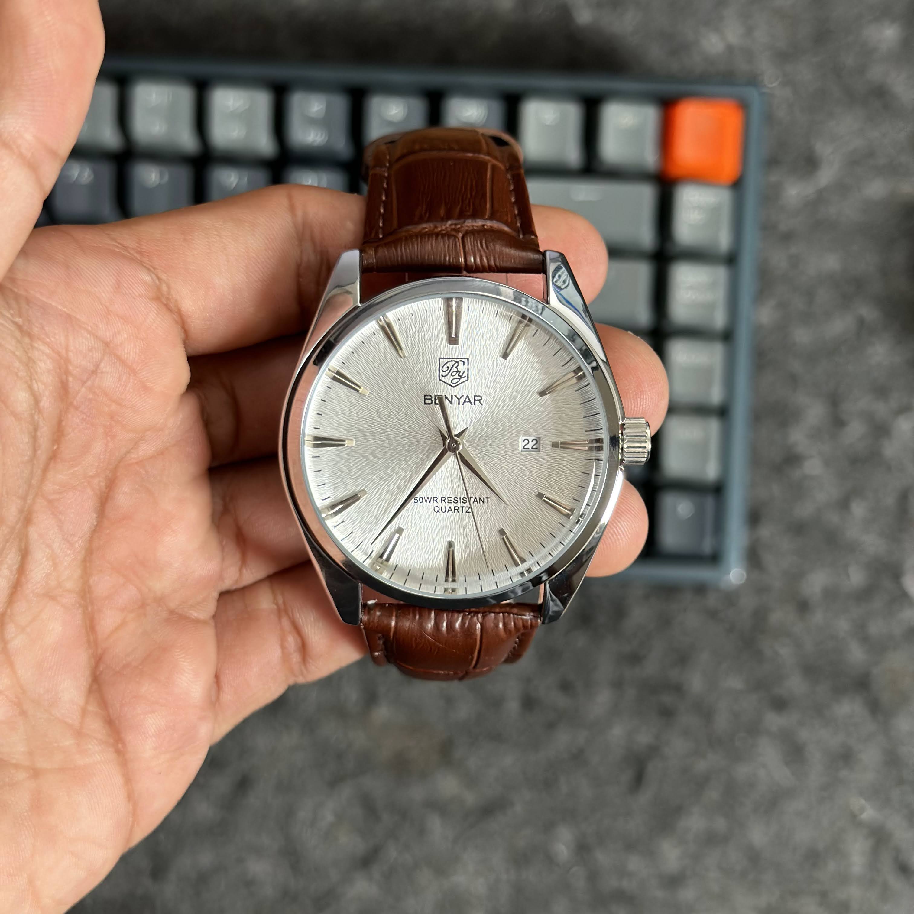 Reloj Benyar 5163 de Vestir para Hombre | Elegancia Atemporal