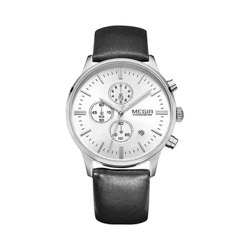 Elegante Reloj Megir 2011 con estilo minimalista | MG-2011