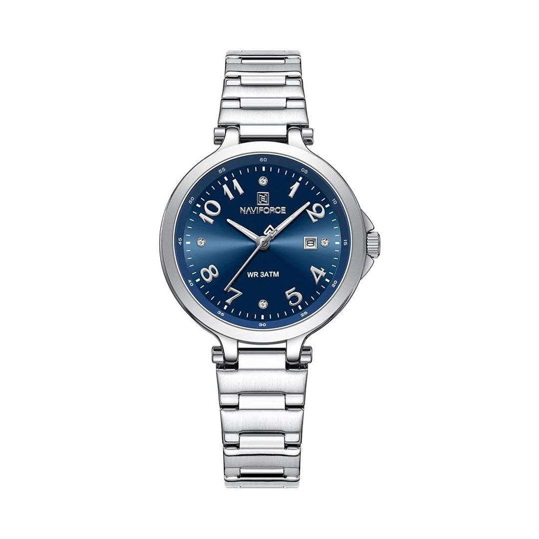 Reloj Naviforce 5033 de Dama | Acero Inoxidable Elegante Original