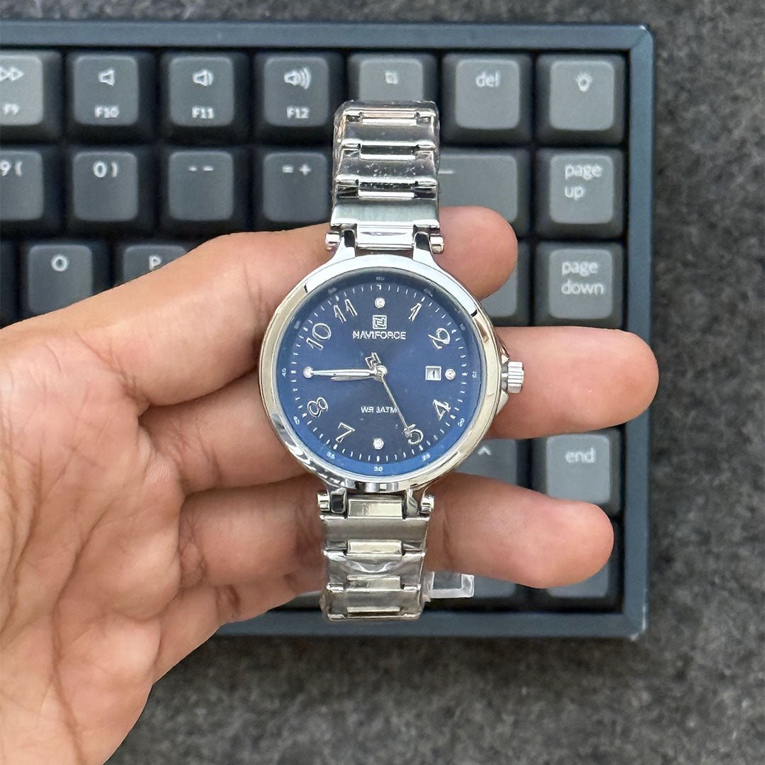 Reloj Naviforce 5033 de Dama | Acero Inoxidable Elegante Original