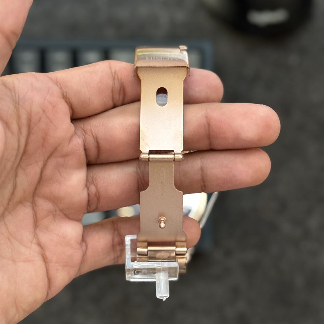 Reloj Megir 2057 de Dama | Cronógrafo Funcional en Acero Inoxidable