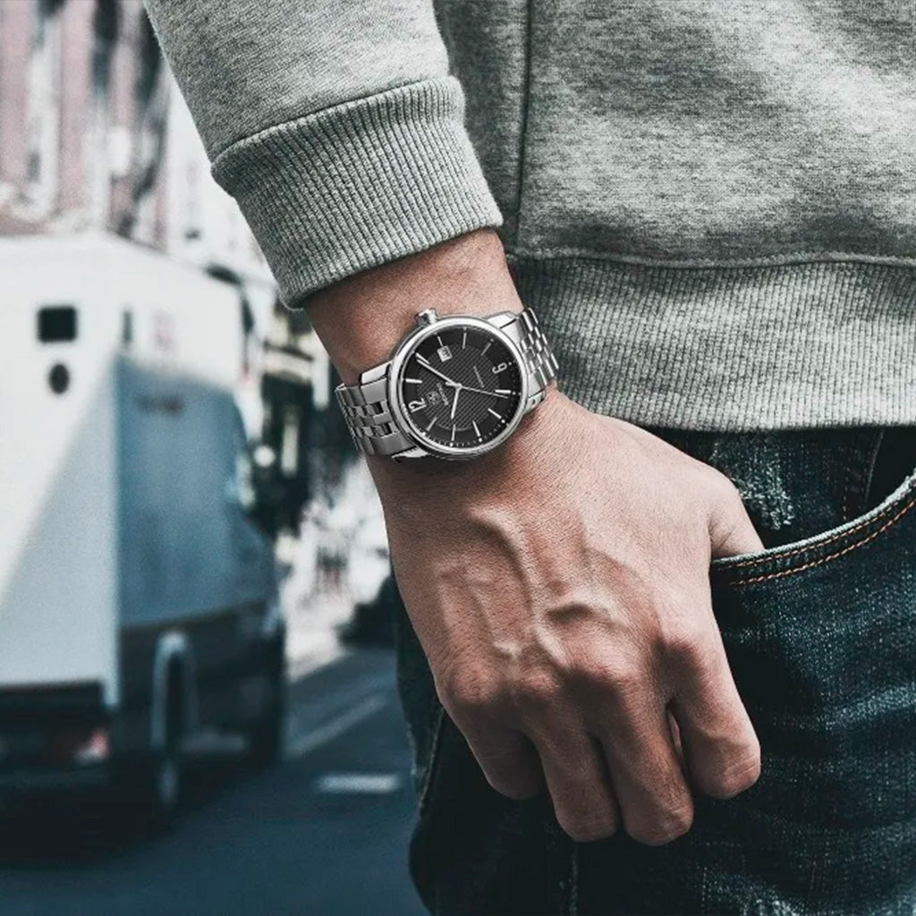 Reloj Benyar 5144 de Vestir Automático para Hombre | Acero