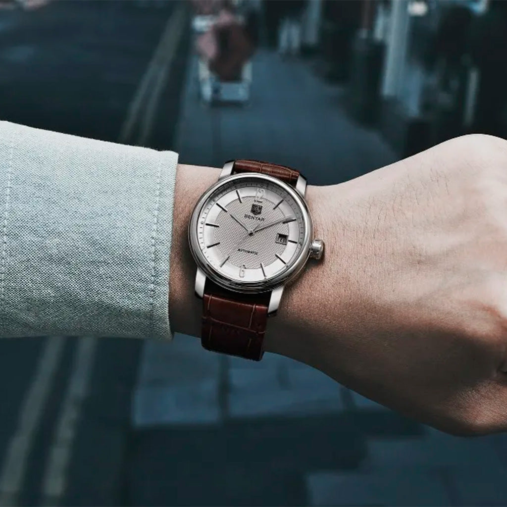 Reloj Benyar 5144 de Vestir Automático para Hombre | Acero
