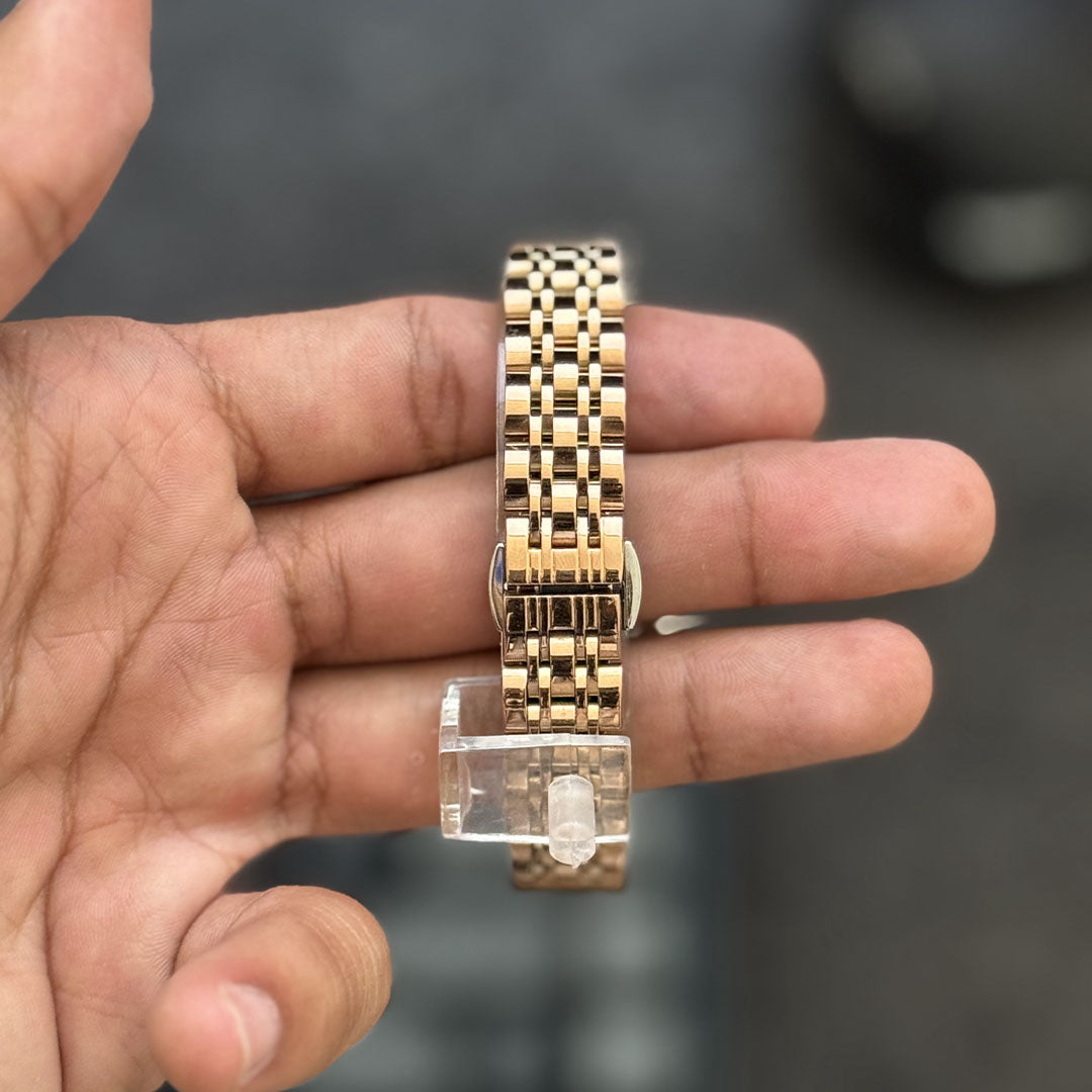 Reloj Labaoli LA258 para Mujer | Diseño Cuadrado y Cristal Facetado