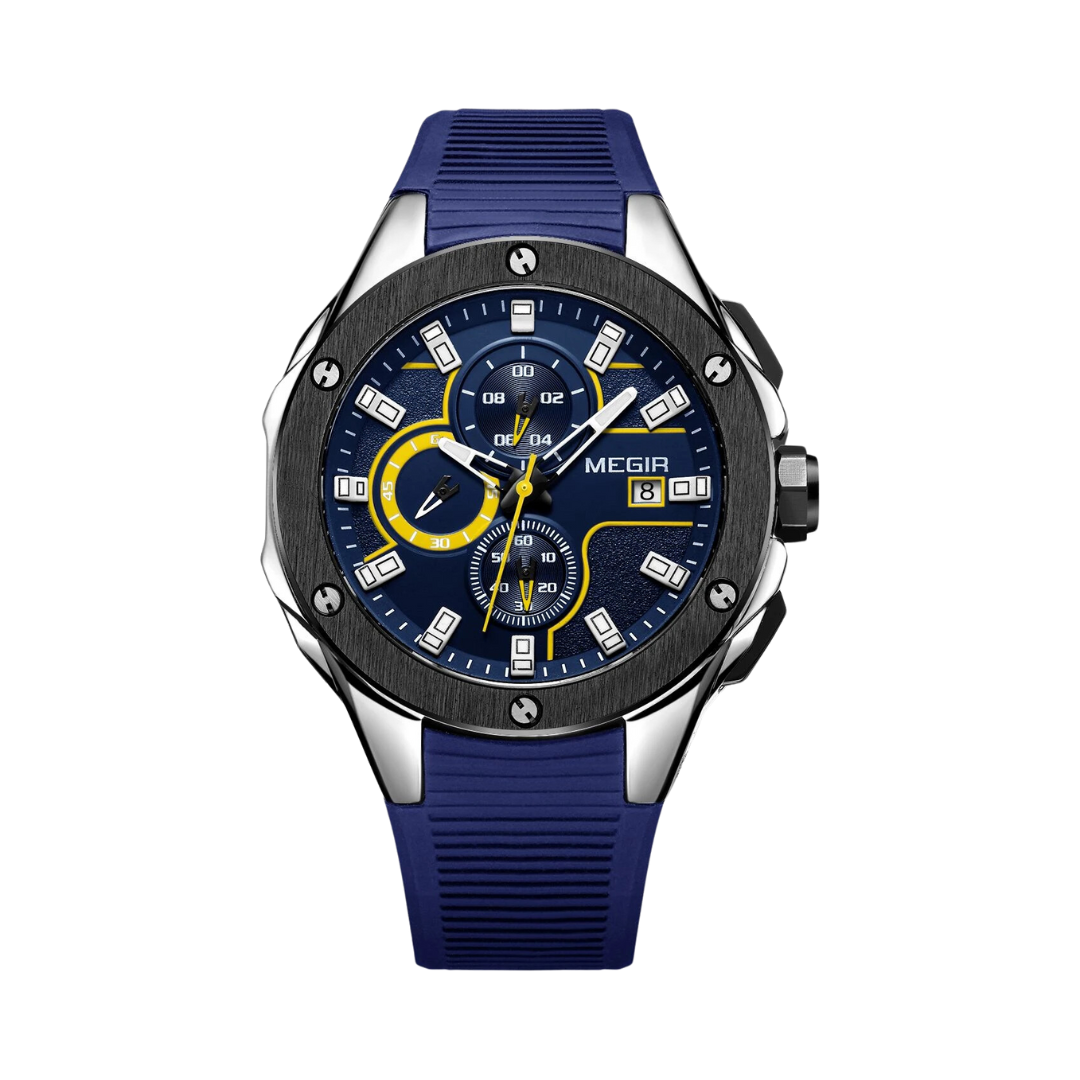 Reloj Megir 2053 Cronógrafo para Hombre | Deportivo y Audaz