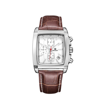 Reloj Megir 2028 Rectangular para Hombre | Carácter y Estilo Moderno