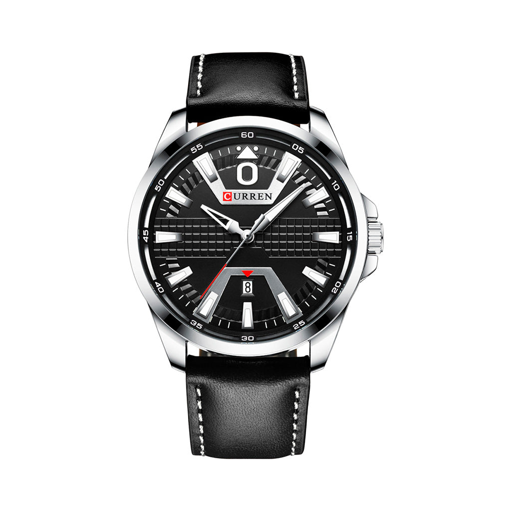 Reloj Curren 8379 con Correa de Cuero para Hombre | Estilo Casual