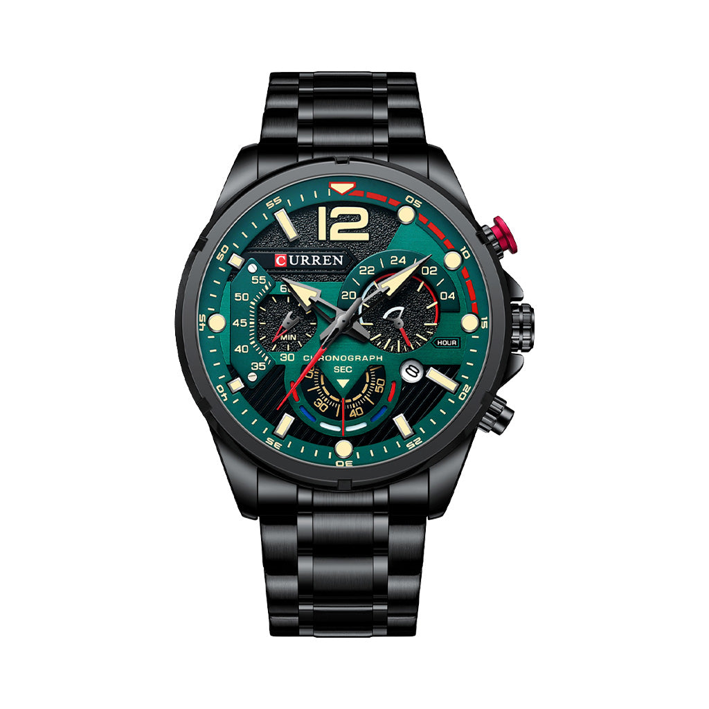Reloj Curren 8395 Cronógrafo Racing para Hombre | Aleacion Acero