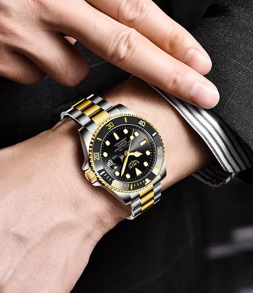 Reloj Lige 10045 Diver para Hombre | Acero Inoxidable