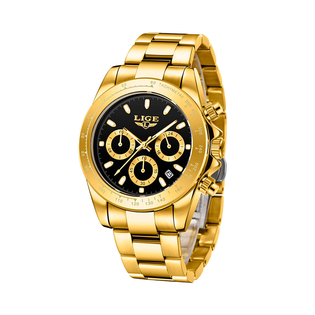 Reloj Lige 8937 elegante con movimiento de cuarzo japonés | LG-8937
